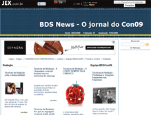 Tablet Screenshot of bdscon09.jex.com.br