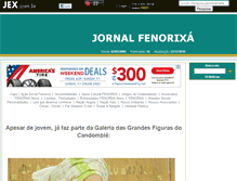 Tablet Screenshot of jornalfenorixa.jex.com.br