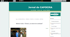 Desktop Screenshot of capoeira.jex.com.br