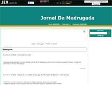 Tablet Screenshot of jornaldanoite.jex.com.br