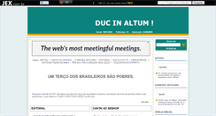 Desktop Screenshot of ducinaltum.jex.com.br