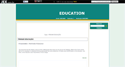 Desktop Screenshot of education.jex.com.br