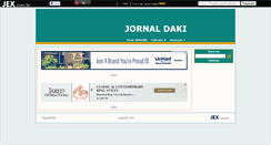 Desktop Screenshot of jornaldaki.jex.com.br