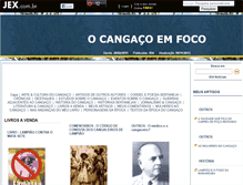 Tablet Screenshot of cangacoemfoco.jex.com.br