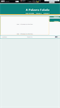 Mobile Screenshot of apalavrafalada.jex.com.br