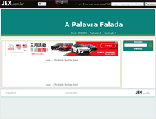 Tablet Screenshot of apalavrafalada.jex.com.br