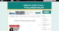 Desktop Screenshot of cabopress.jex.com.br