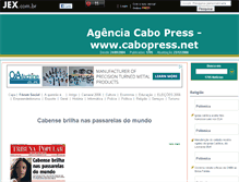 Tablet Screenshot of cabopress.jex.com.br