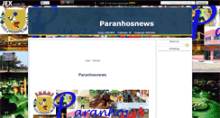 Desktop Screenshot of paranhosnews.jex.com.br