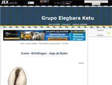 Tablet Screenshot of elegbaraketu.jex.com.br