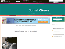 Tablet Screenshot of jornalcnews.jex.com.br