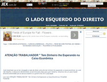 Tablet Screenshot of oladoesquerdododireito.jex.com.br