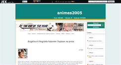 Desktop Screenshot of animes2005.jex.com.br