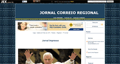 Desktop Screenshot of correioregionalibaiti.jex.com.br