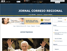 Tablet Screenshot of correioregionalibaiti.jex.com.br