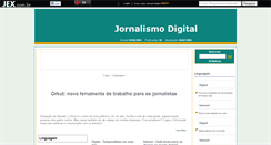 Desktop Screenshot of jornaldigital.jex.com.br