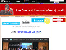 Tablet Screenshot of leocunha.jex.com.br