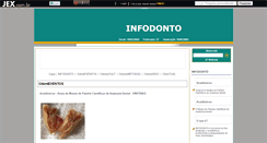 Desktop Screenshot of infodonto.jex.com.br
