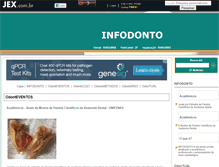 Tablet Screenshot of infodonto.jex.com.br