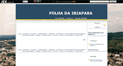 Desktop Screenshot of folhadaibiapaba.jex.com.br