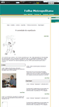 Mobile Screenshot of folhametro.jex.com.br