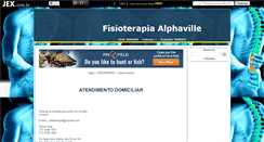 Desktop Screenshot of fisioterapiaalphaville.jex.com.br