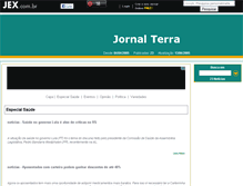 Tablet Screenshot of jornalterra.jex.com.br