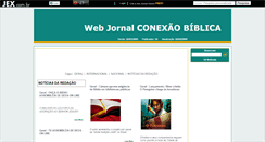 Desktop Screenshot of conexaobiblica.jex.com.br