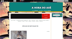 Desktop Screenshot of ahoradoaxe.jex.com.br