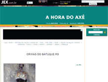 Tablet Screenshot of ahoradoaxe.jex.com.br