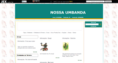 Desktop Screenshot of nossaumbanda.jex.com.br