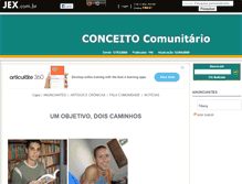 Tablet Screenshot of conceitocomunitario.jex.com.br