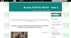 Desktop Screenshot of ditoefeito.jex.com.br