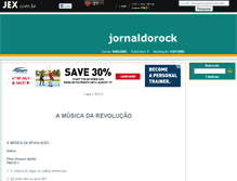 Tablet Screenshot of jornaldorock.jex.com.br