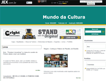 Tablet Screenshot of mundodacultura2.jex.com.br