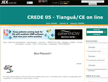 Tablet Screenshot of crede05tianguaceonline.jex.com.br