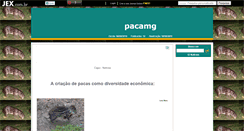 Desktop Screenshot of pacamg.jex.com.br