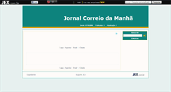 Desktop Screenshot of jornalcorreiodamanha.jex.com.br