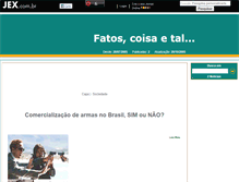 Tablet Screenshot of fatoscoisaetal.jex.com.br