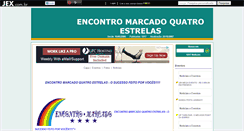 Desktop Screenshot of encontromarcadoquatroestrelas.jex.com.br