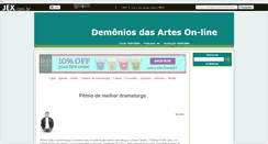 Desktop Screenshot of demoniosdasartes.jex.com.br