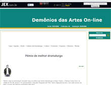 Tablet Screenshot of demoniosdasartes.jex.com.br