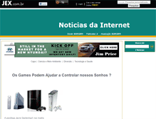 Tablet Screenshot of noticiasdainternet.jex.com.br