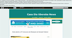 Desktop Screenshot of casadiauberabanews.jex.com.br