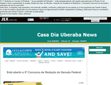 Tablet Screenshot of casadiauberabanews.jex.com.br