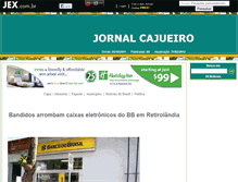 Tablet Screenshot of jornalcajueiro.jex.com.br