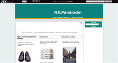 Desktop Screenshot of njlplive.jex.com.br