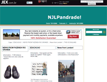 Tablet Screenshot of njlplive.jex.com.br