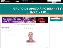 Tablet Screenshot of gap.jex.com.br
