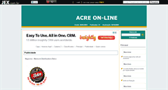 Desktop Screenshot of acreonline.jex.com.br